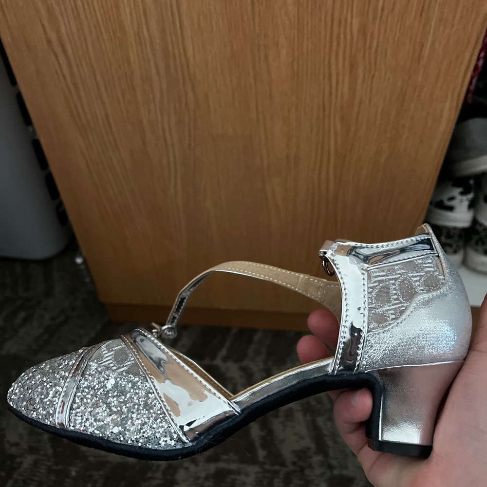 Modern ballroom salsa shoes